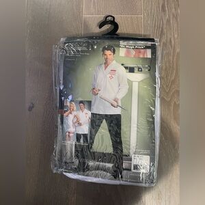Dream guy Dr. Hugh prick adult costume. NWT large